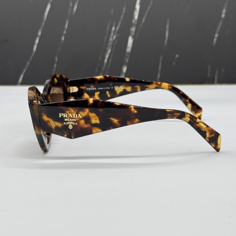 NEW PR07YS VAU6S1 PRADA HONEY HAVANA WOMEN PRADA SUNGLASSES SPR 07Y - Picture 9 of 13